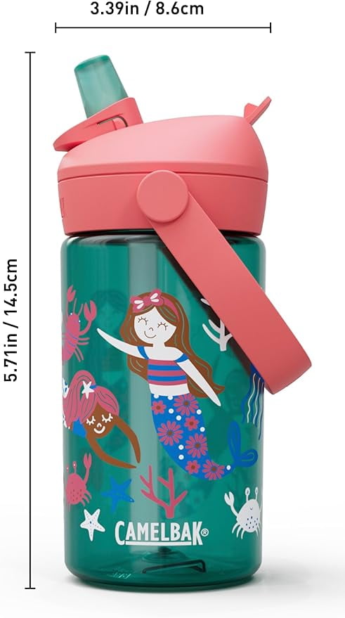 Camelbak Thrive™ Flip Straw Kids 14oz Bottle, Friendly Forest R8B7