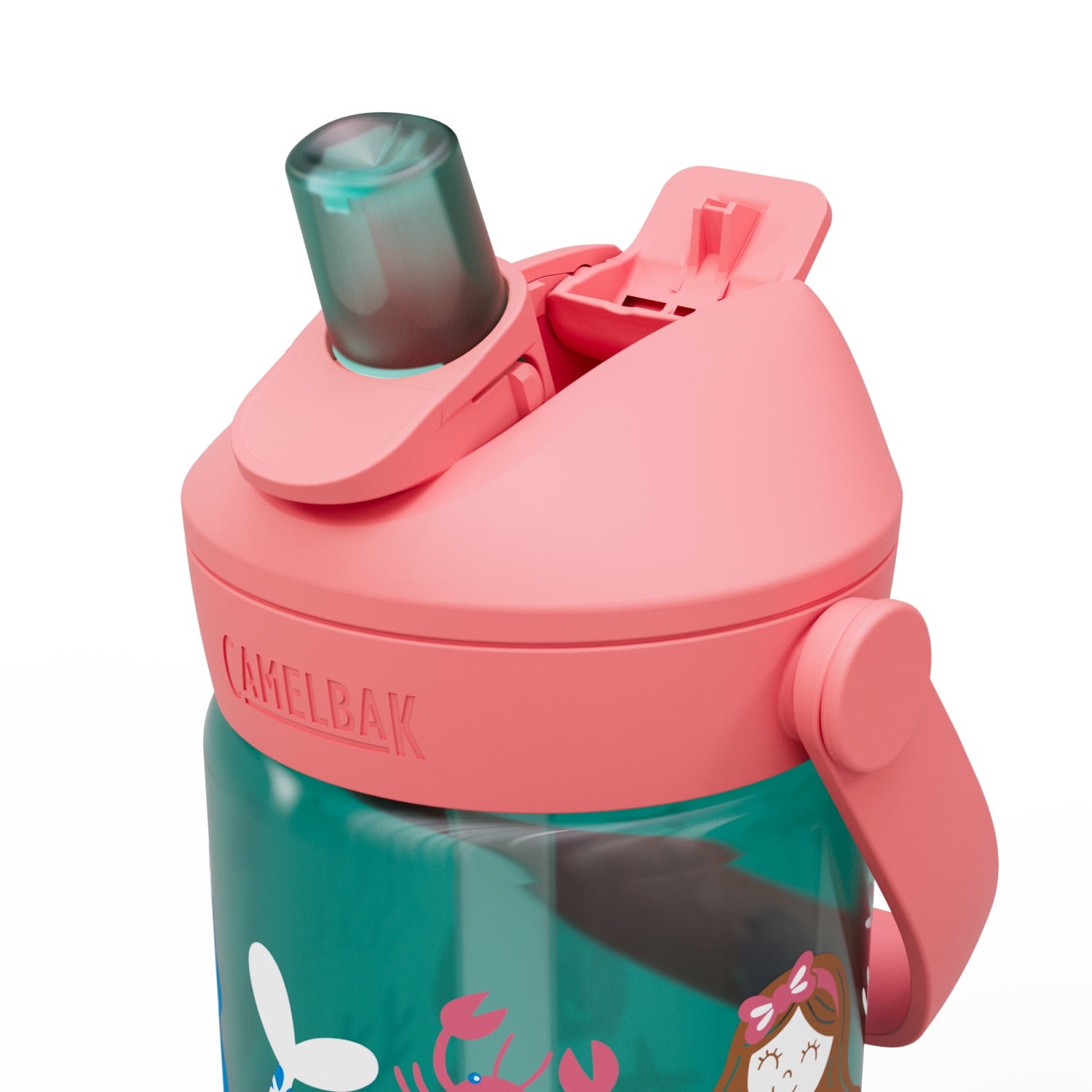 Camelbak Thrive™ Flip Straw Kids 14oz Bottle, Friendly Forest R8B7