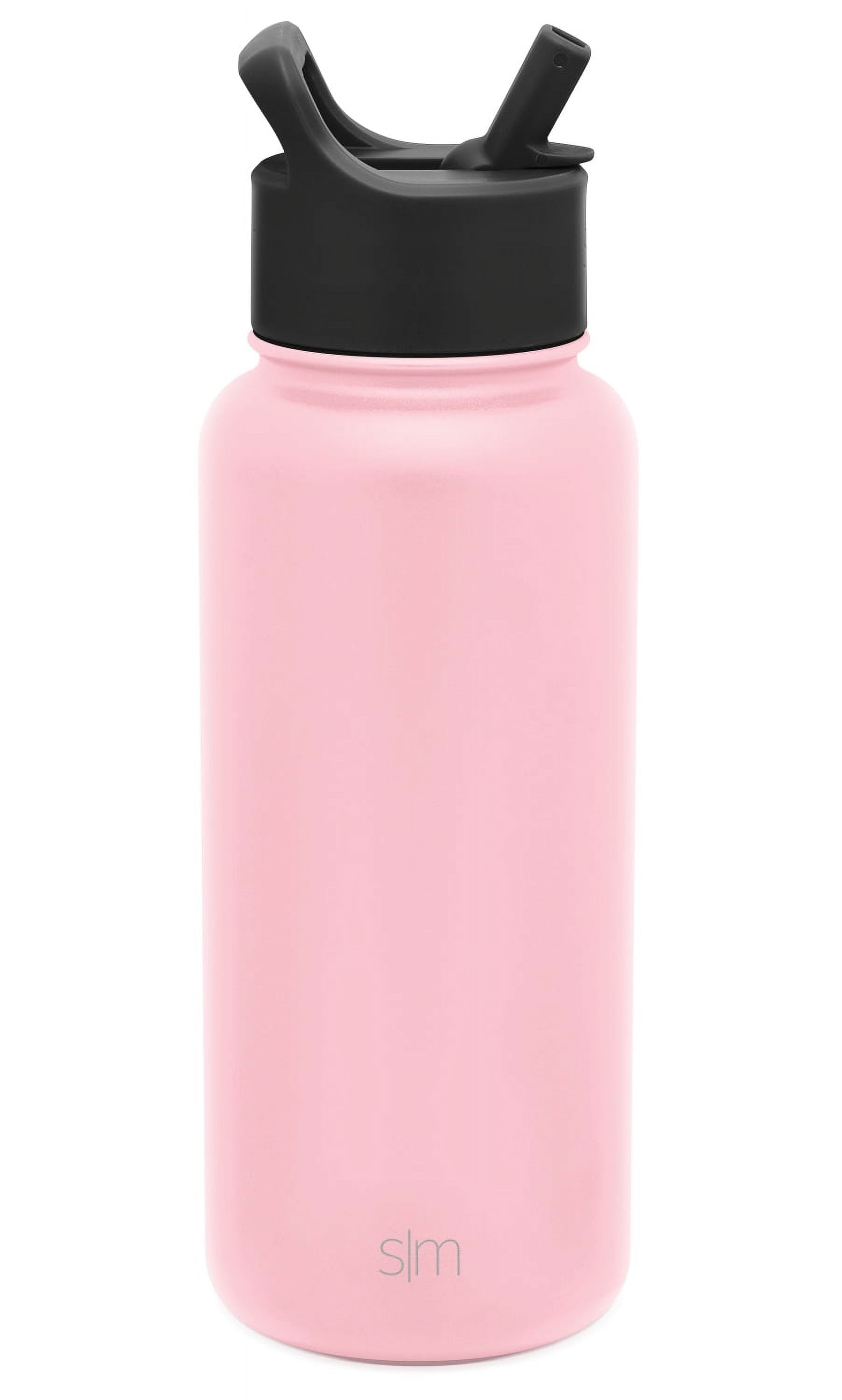 Simple Modern Summit Water Bottle Straw Lid Vacuum Insulated Stainless Steel Bottle | 18 fl oz ZTFS