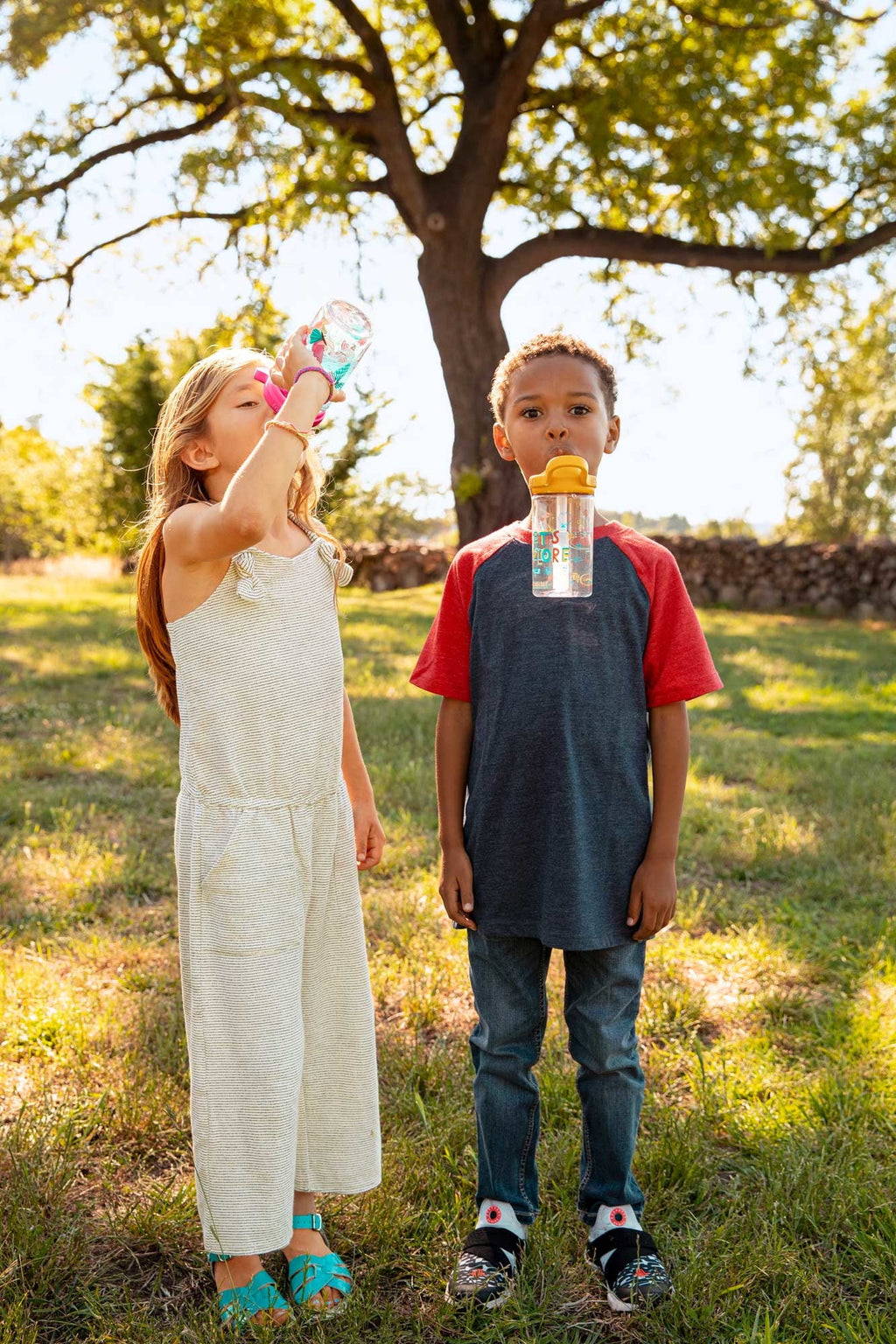 Camelbak Thrive™ Flip Straw Kids 14oz Bottle, Jungle Animals NCXT