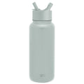 Simple Modern Summit 32oz Stainless Steel Water Bottle with Straw Lid Seaglass Sage HAT3