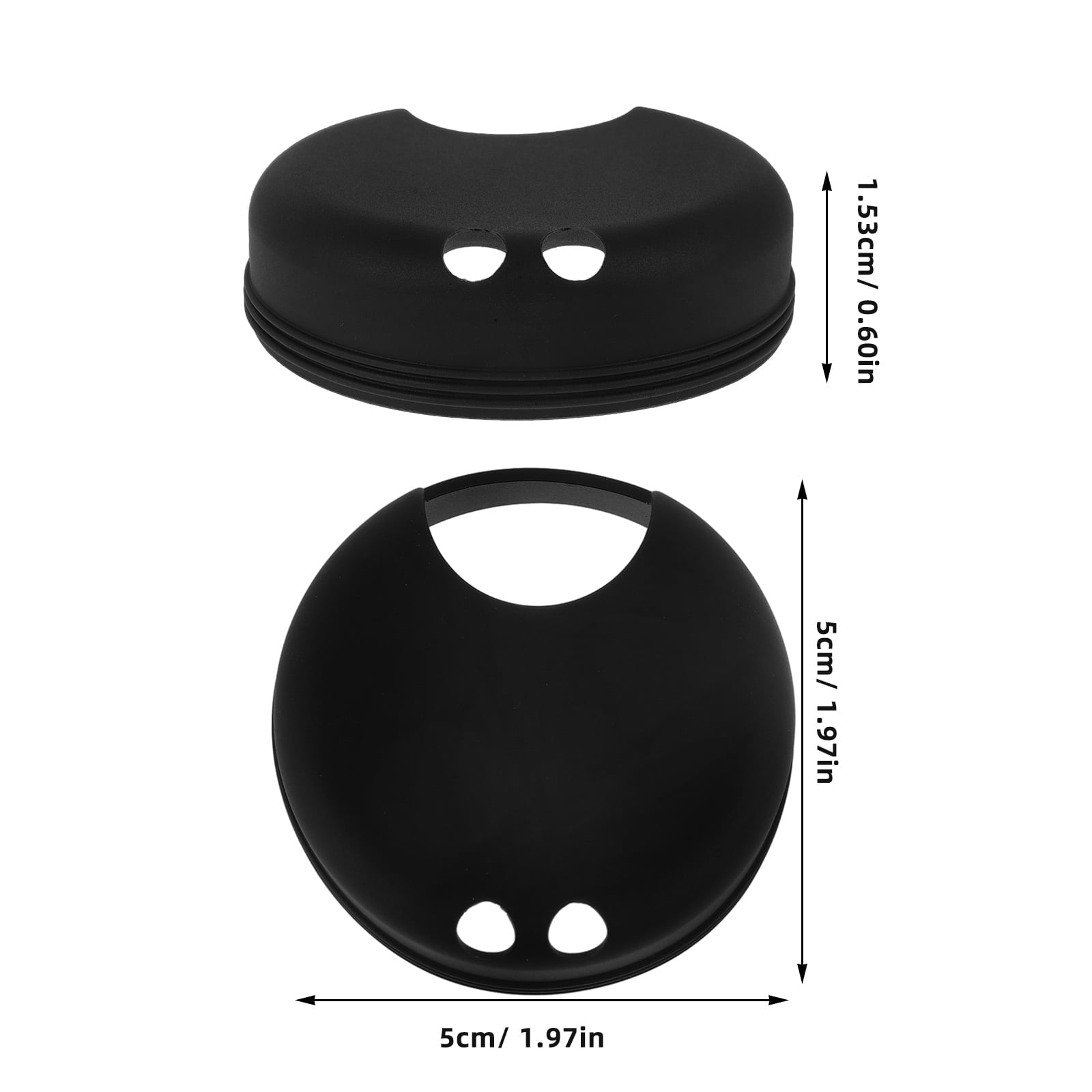 Worgeous 2pcs Splash Guarding Lid For Wide Mouth Bottle  Water Cup Anti-spill Intended Accessory Water Cup Lid Spill-proof Cap For Water Cup Compatible For Nalgene Easy Sipper T1Q6