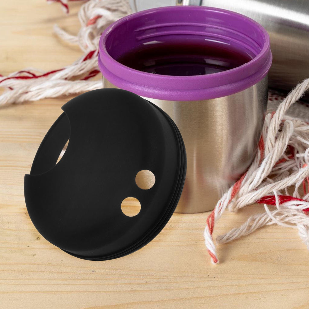 Worgeous 2pcs Splash Guarding Lid For Wide Mouth Bottle  Water Cup Anti-spill Intended Accessory Water Cup Lid Spill-proof Cap For Water Cup Compatible For Nalgene Easy Sipper T1Q6