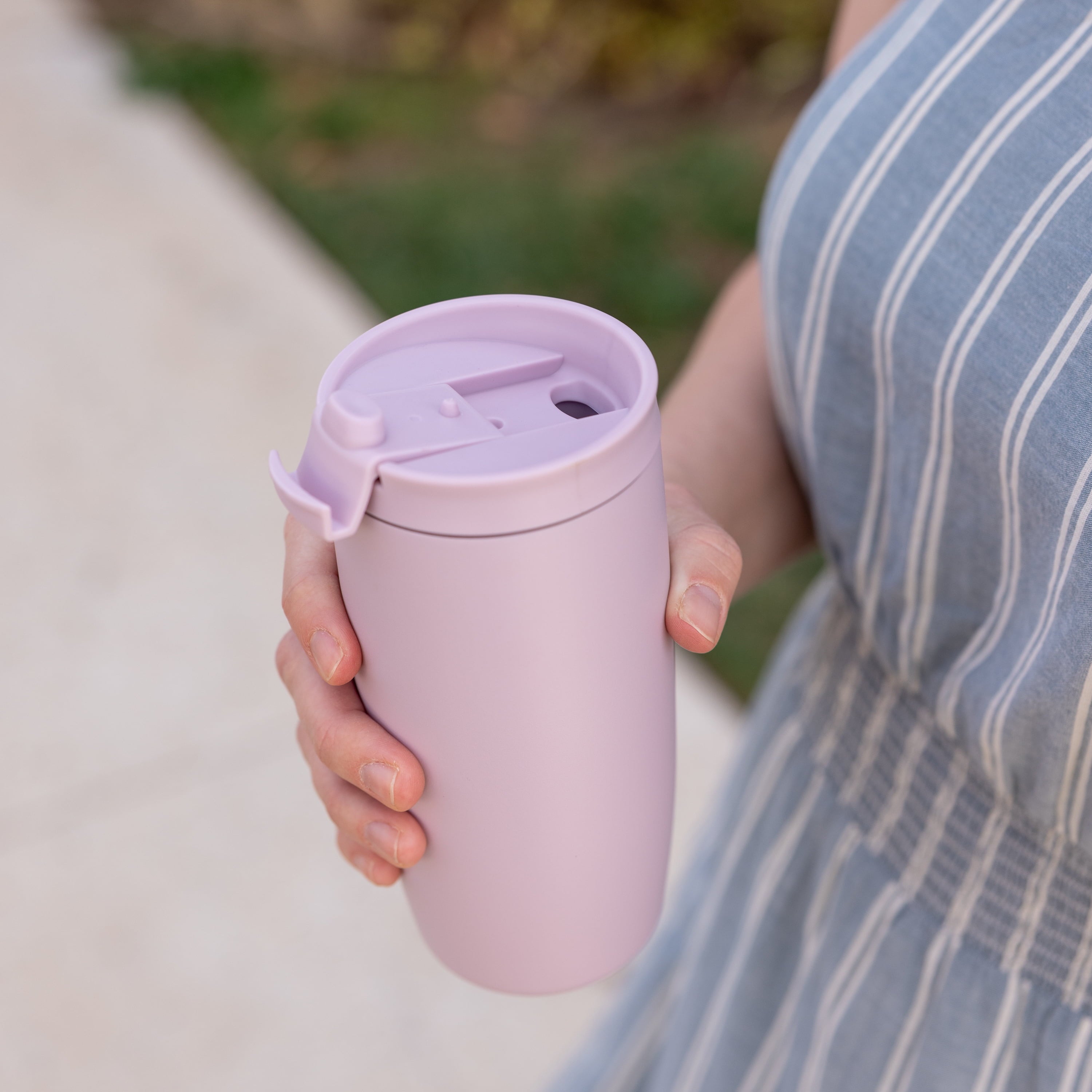 Simple Modern 16 fl oz Insulated Stainless Steel Voyager Coffee Tumbler with Insulated Flip Lid AUH0