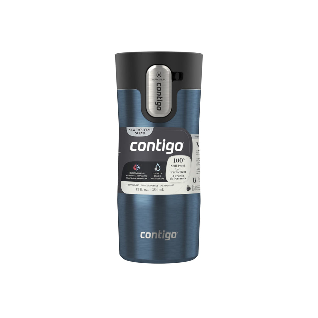 Contigo 12 oz. West Loop 3.0 Insulated Stainless Steel Travel Mug - Blueberry VI3R