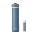 Contigo 24 oz. Wells Chill Stainless Steel Filter Bottle w/ Filters - Dark Ice DDXM