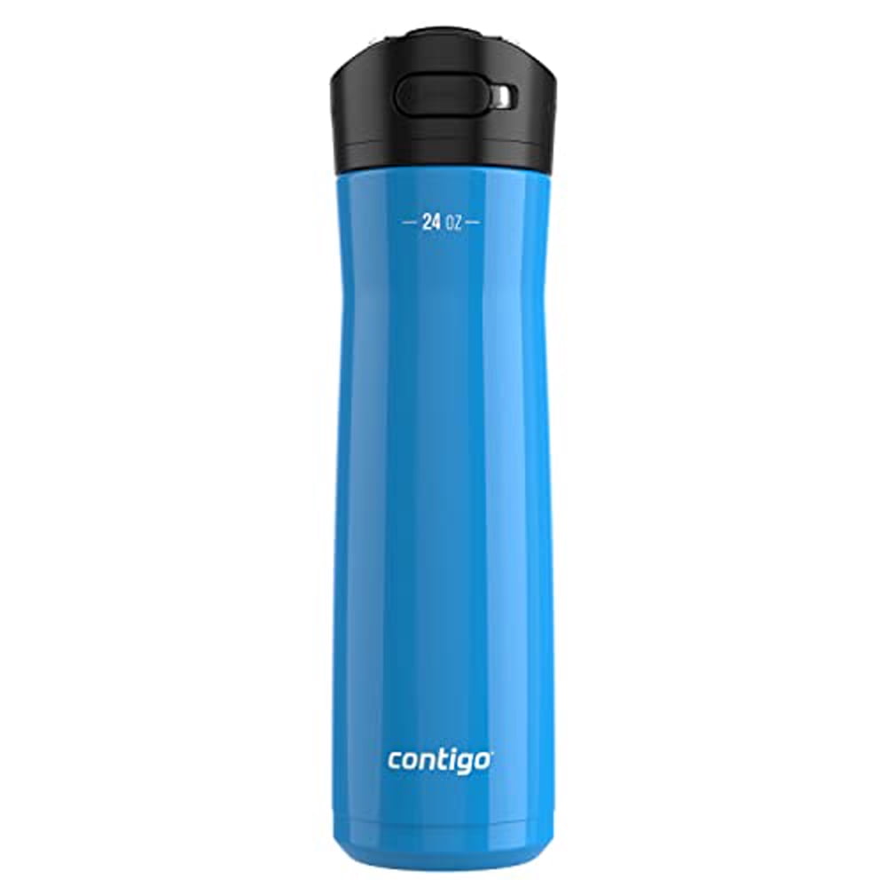 Contigo Ashland 2.0 Water Bottle with AUTOSPOUT Lid, 24oz., Blue Corn XKZP