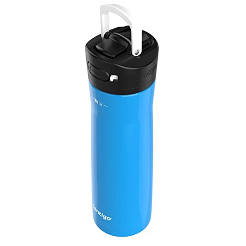 Contigo Ashland 2.0 Water Bottle with AUTOSPOUT Lid, 24oz., Blue Corn XKZP