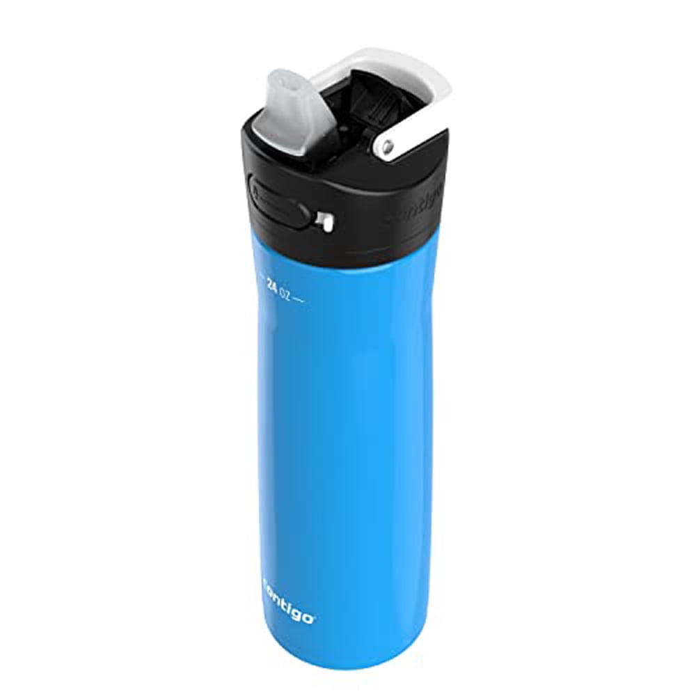 Contigo Ashland 2.0 Water Bottle with AUTOSPOUT Lid, 24oz., Blue Corn XKZP