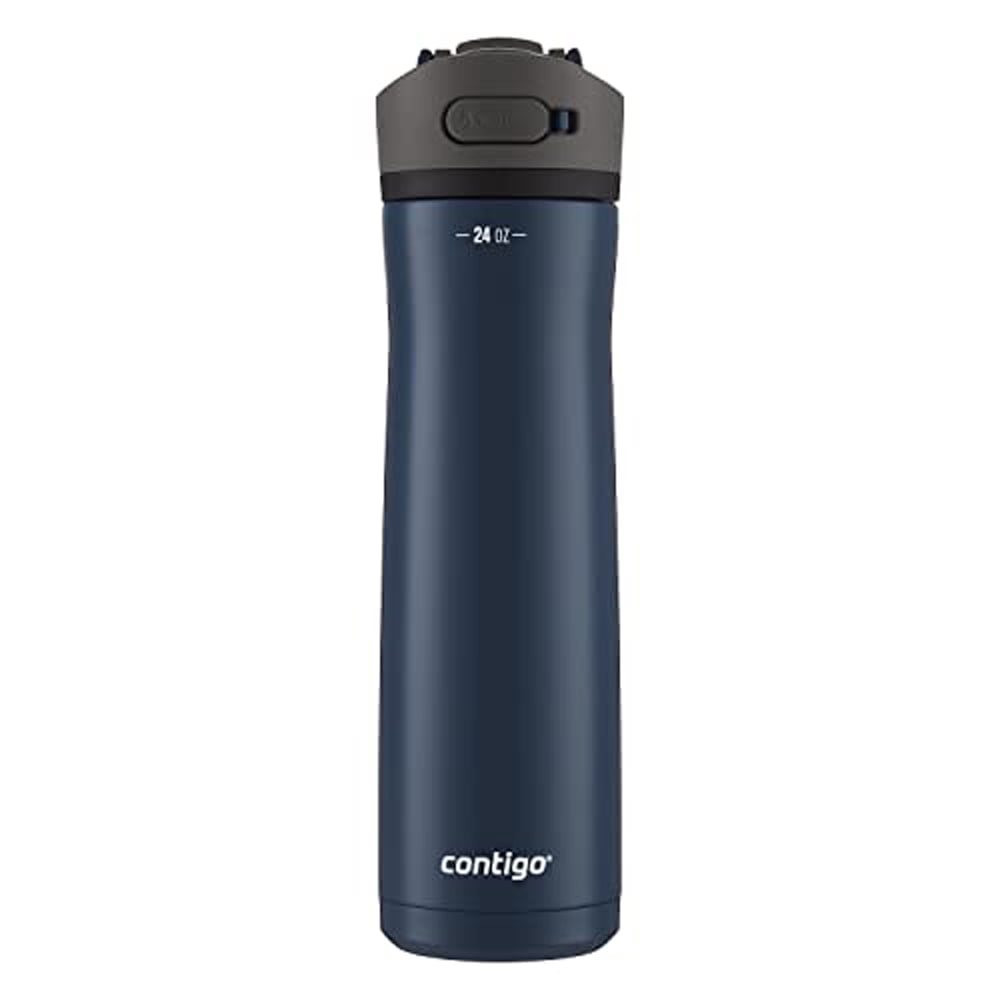Contigo Ashland 2.0 Water Bottle with AUTOSPOUT Lid, 24oz., Blue Corn XKZP