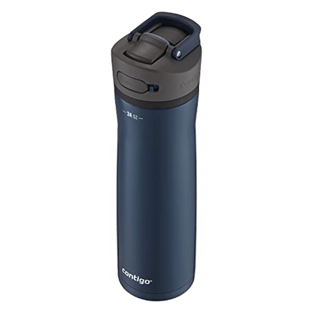 Contigo Ashland 2.0 Water Bottle with AUTOSPOUT Lid, 24oz., Blue Corn XKZP