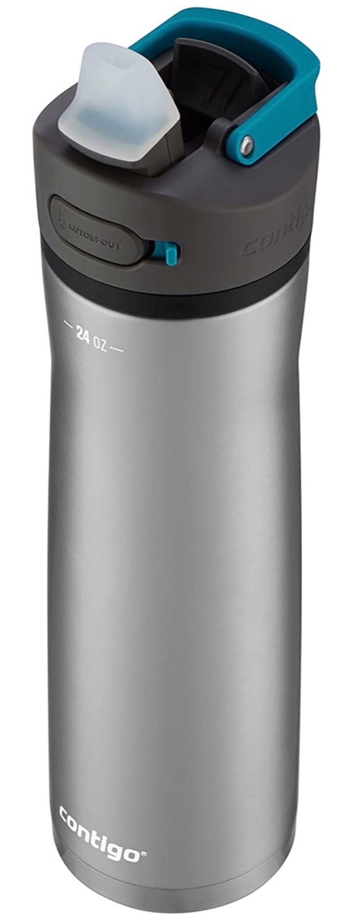 Contigo Ashland 2.0 Water Bottle with AUTOSPOUT Lid, 24oz., Blue Corn XKZP