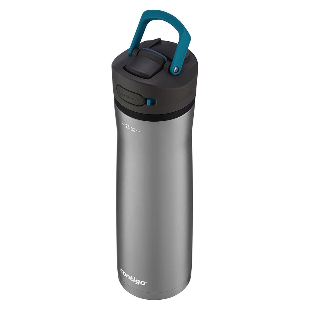 Contigo Ashland 2.0 Water Bottle with AUTOSPOUT Lid, 24oz., Blue Corn XKZP
