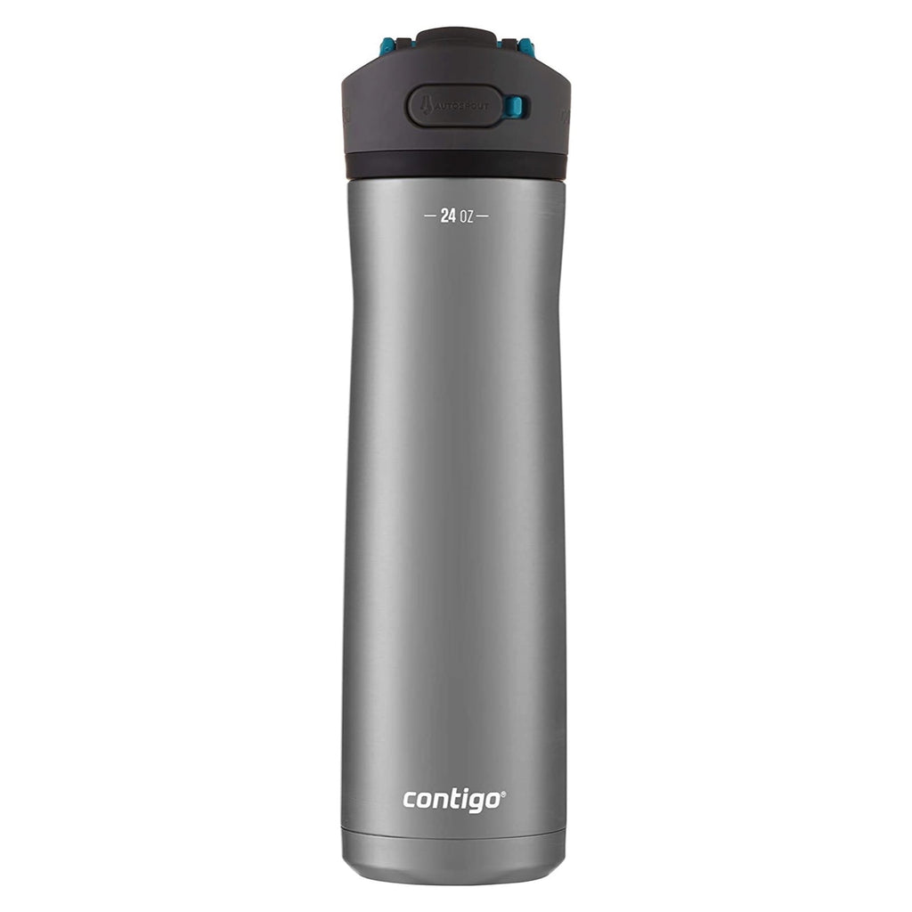 Contigo Ashland 2.0 Water Bottle with AUTOSPOUT Lid, 24oz., Blue Corn XKZP