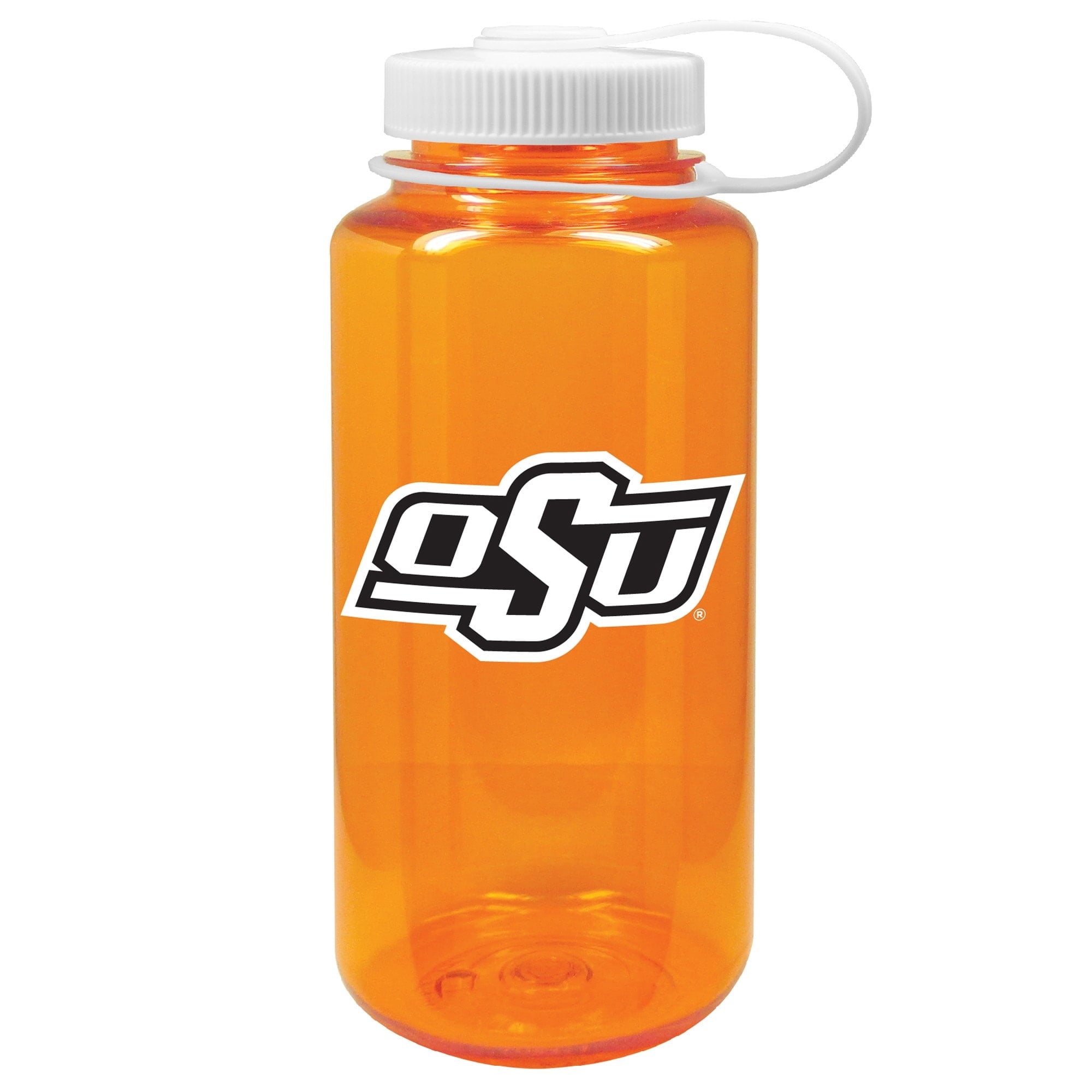 Orange Oklahoma State Cowboys 32oz. Nalgene Sustainable Wide Mouth Water Bottle K078