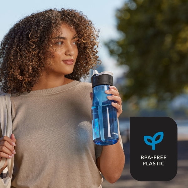 Contigo Ashland 2.0 32 oz Licorice BPA Free Water Bottle 4VLG