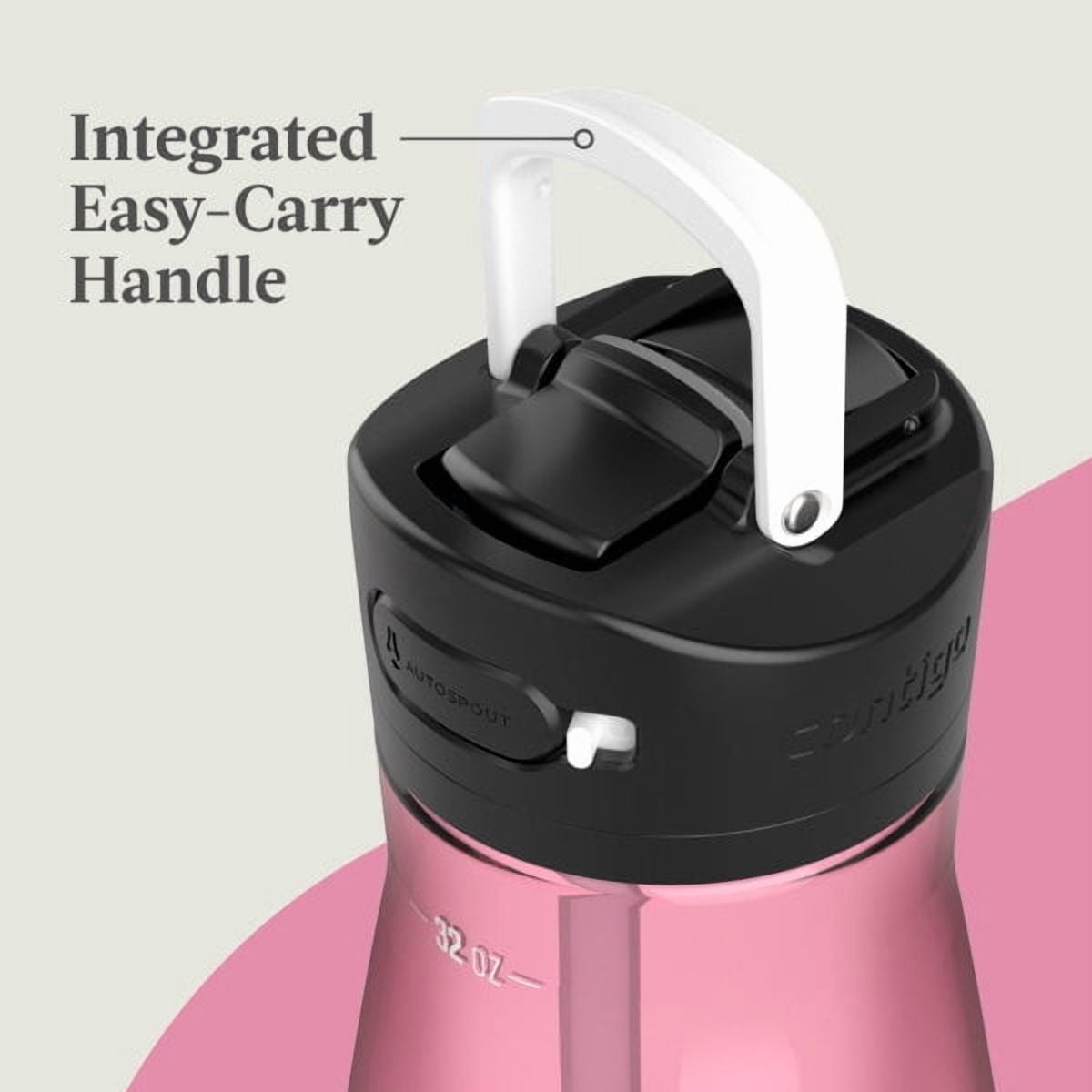 Contigo Ashland 2.0 32 oz Licorice BPA Free Water Bottle 4VLG