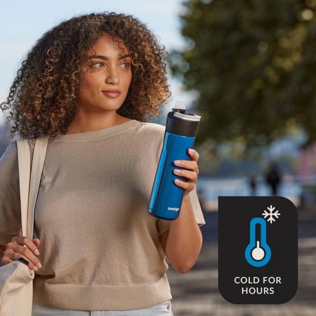 Contigo Ashland 2.0 32 oz Licorice BPA Free Water Bottle 4VLG