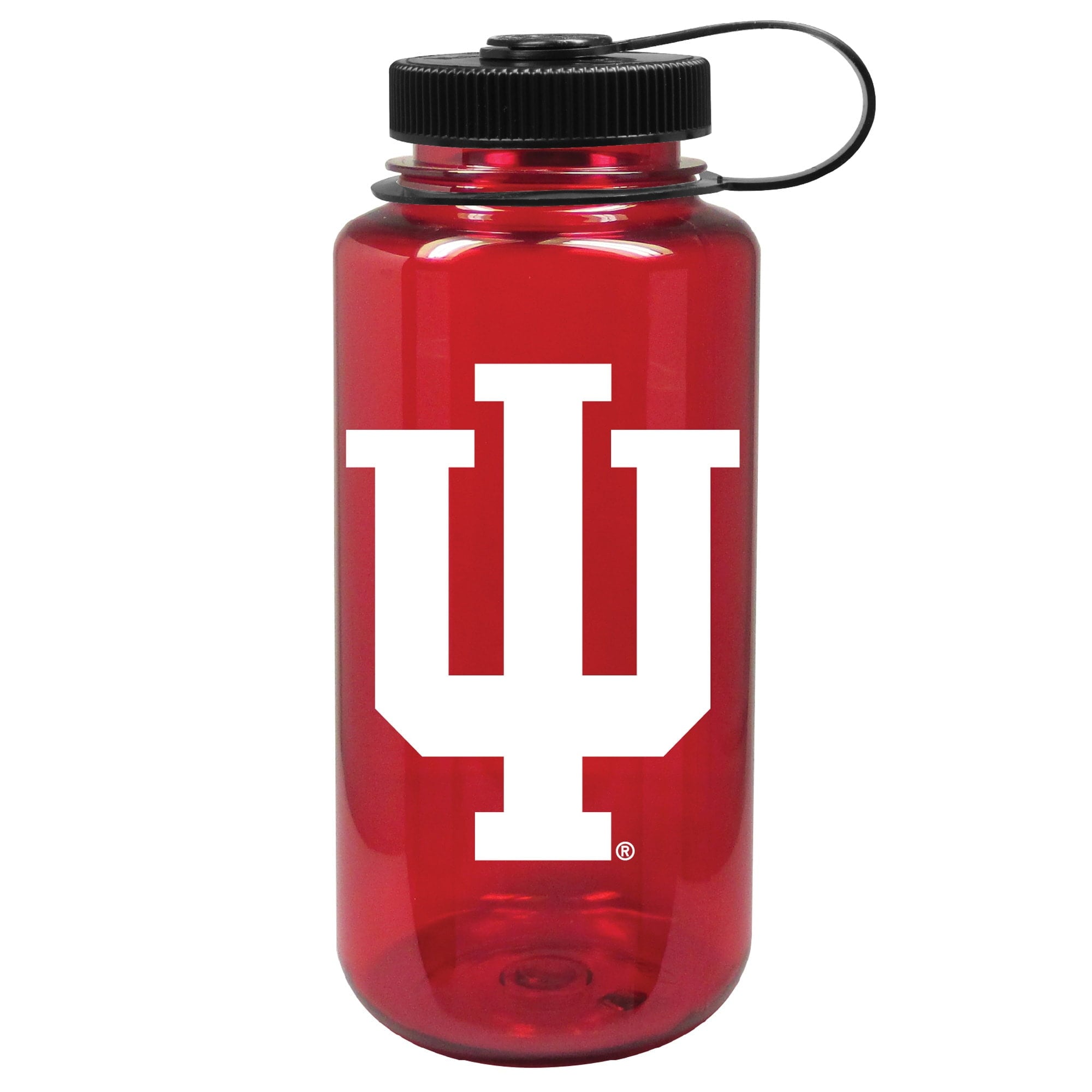 Crimson Indiana Hoosiers 32oz. Nalgene Sustainable Wide Mouth Water Bottle MCZN