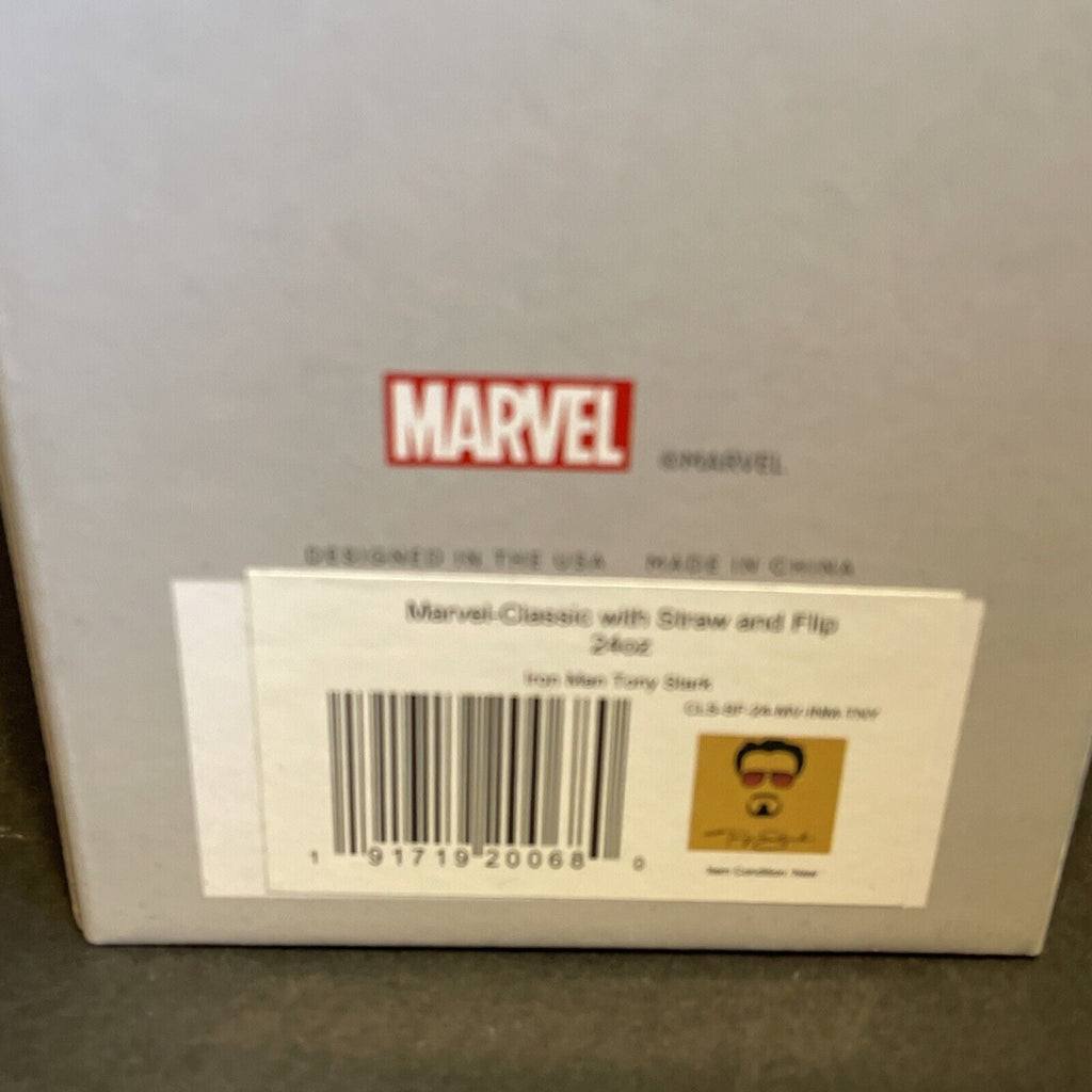 Simple Modern Insulated Iron Man Tony 24oz  Tumbler W/Flip Lid and Straw Lid R8DJ
