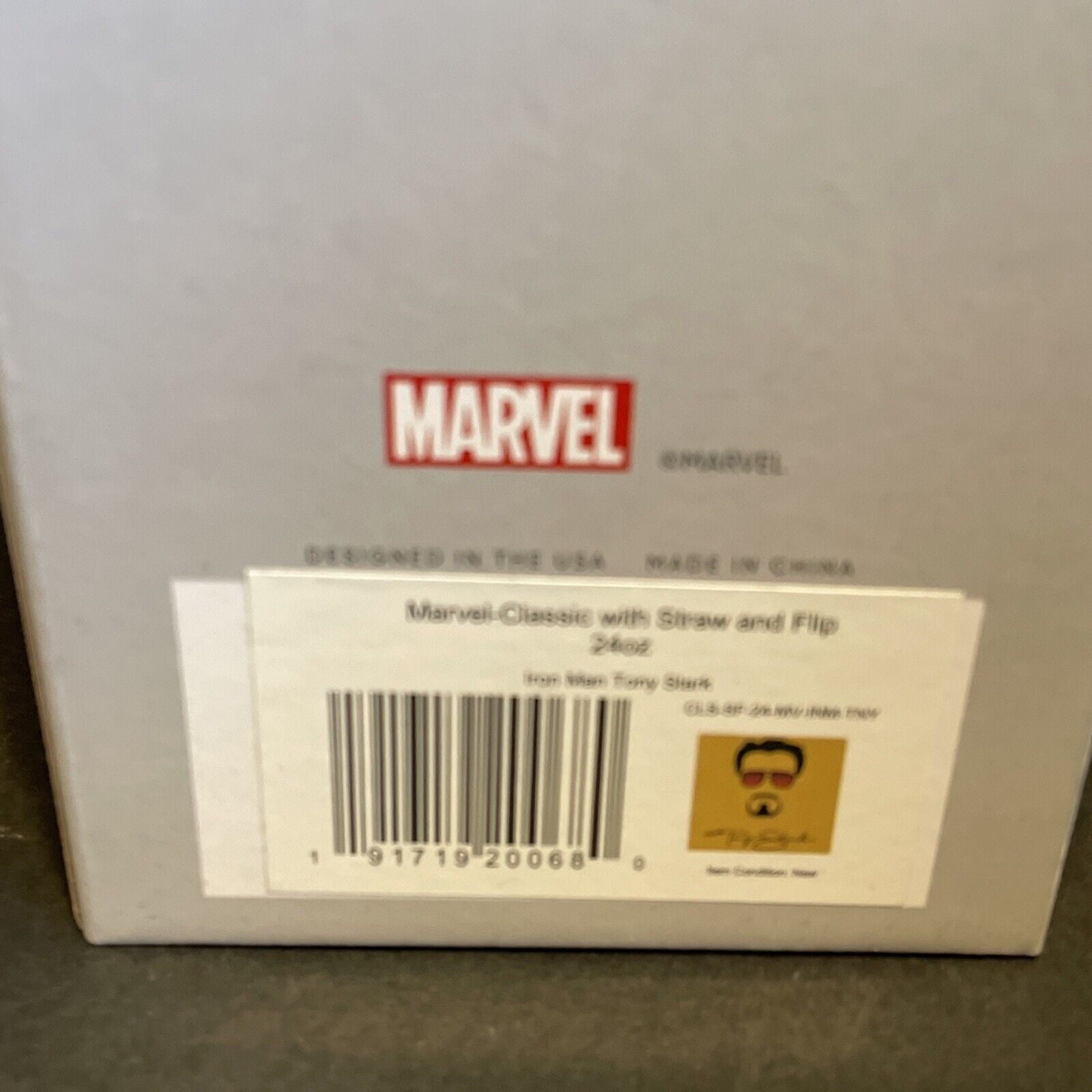 Simple Modern Insulated Iron Man Tony 24oz  Tumbler W/Flip Lid and Straw Lid R8DJ