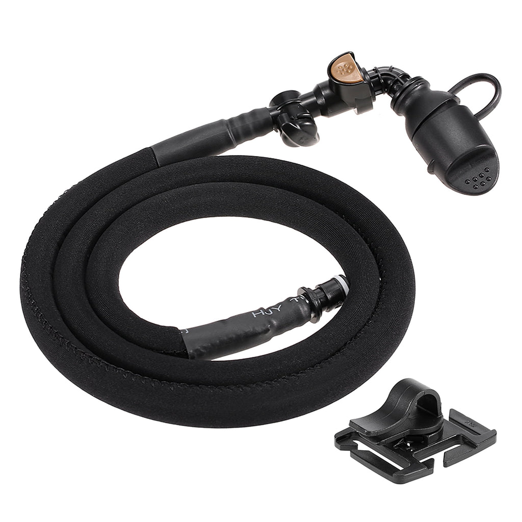 Hydration Bladder Tube with On-off Switch Hydration Pack Hose Replacement Hydration Pack Tube Clip Hydration Bladder Accessory 1H6B