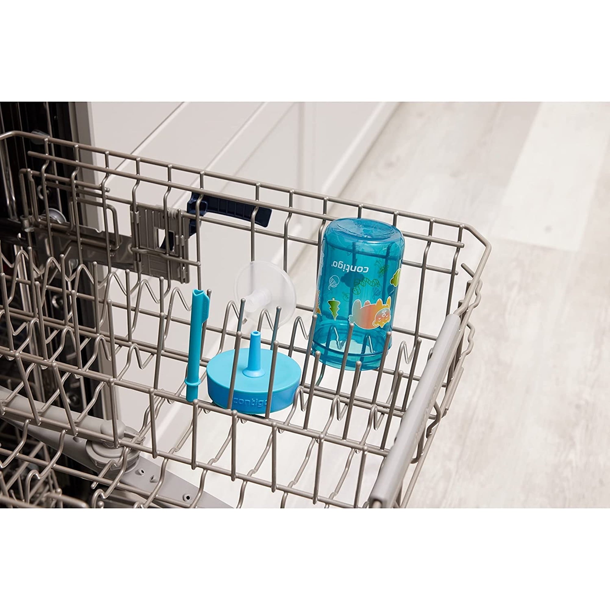 Contigo Kid's 14 oz. Leighton Tumbler with Straw - Juniper/Blue Forest REQK