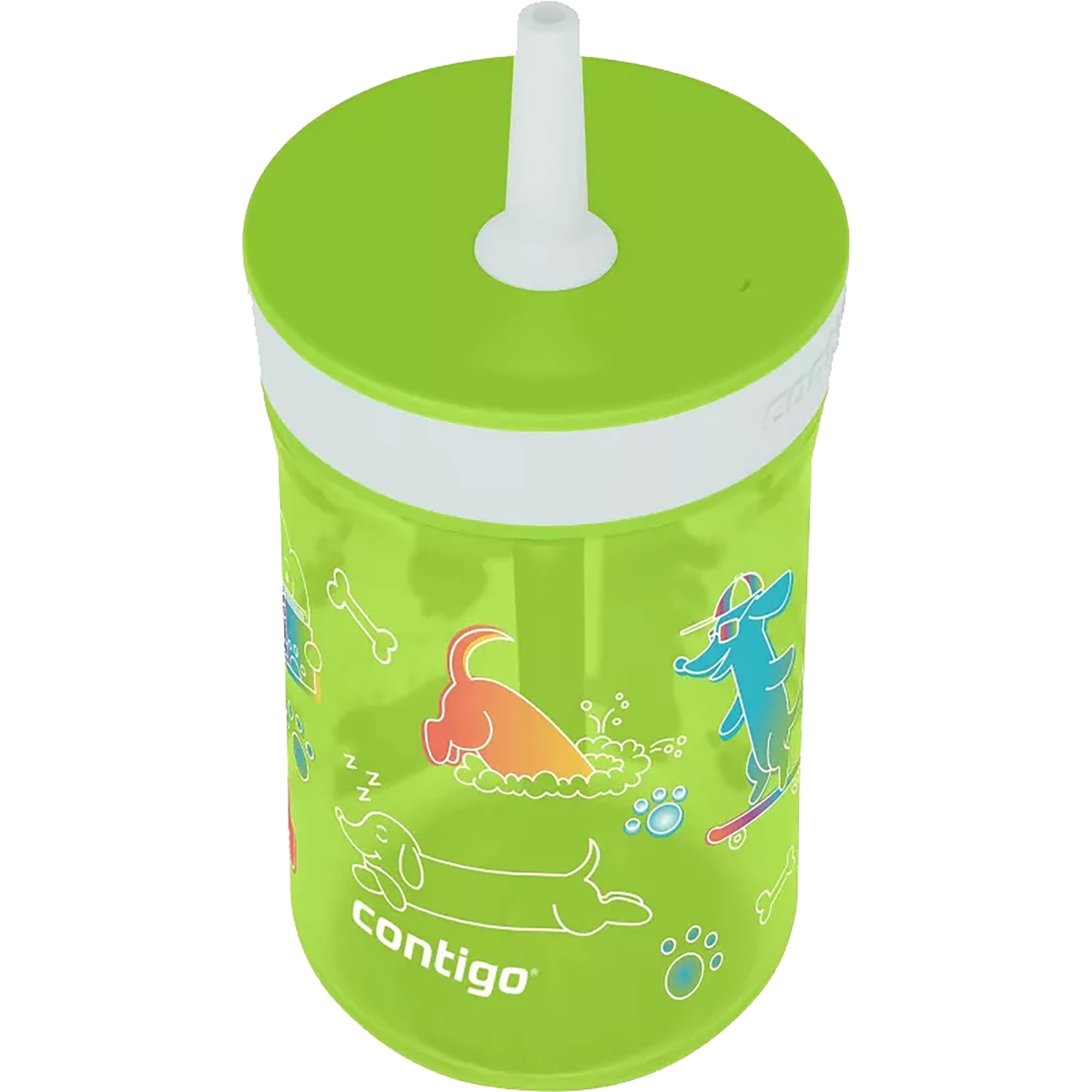 Contigo Kid's 14 oz. Leighton Tumbler with Straw - Juniper/Blue Forest REQK