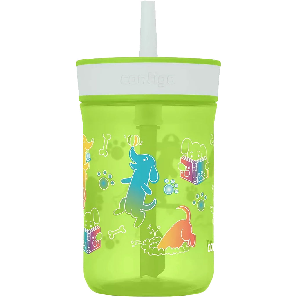 Contigo Kid's 14 oz. Leighton Tumbler with Straw - Juniper/Blue Forest REQK
