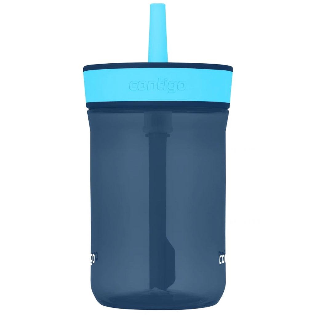 Contigo Kid's 14 oz. Leighton Tumbler with Straw - Juniper/Blue Forest REQK