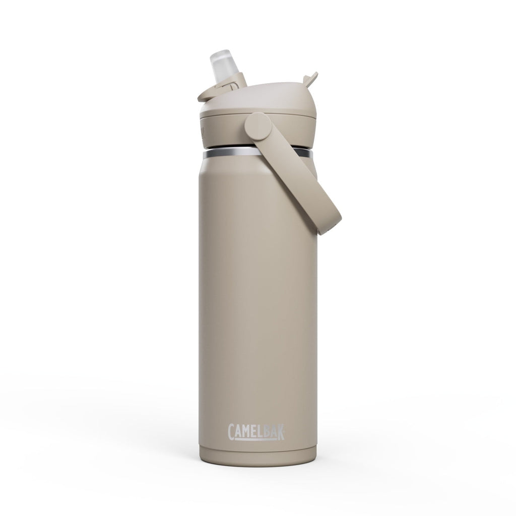 CamelBak Thrive™ Flip Straw Insulated Stainless Steel Water Bottle, 25 oz, Stone IYQX