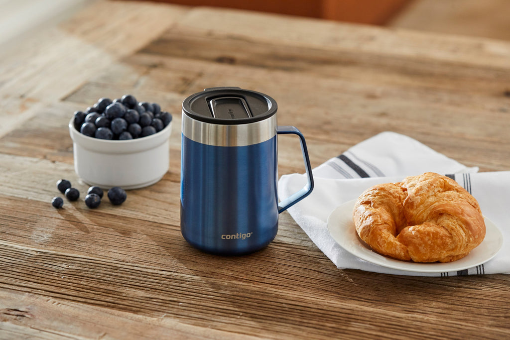 Contigo 14 oz. Streeterville Stainless Steel Mug - Blue Corn T9AT