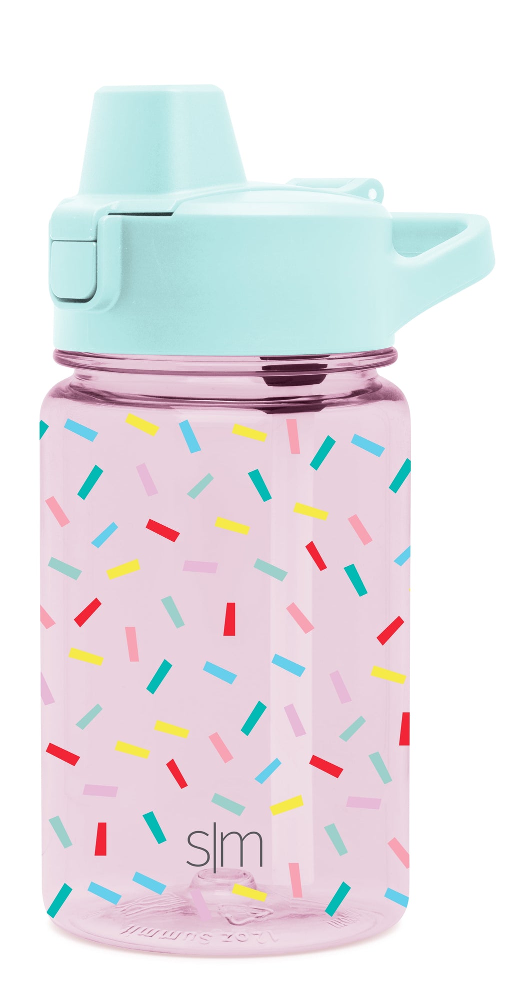 Simple Modern 12 fl oz Reusable Tritan Summit Water Bottle with Silicone Straw Lid | Birthday Cake CKAU