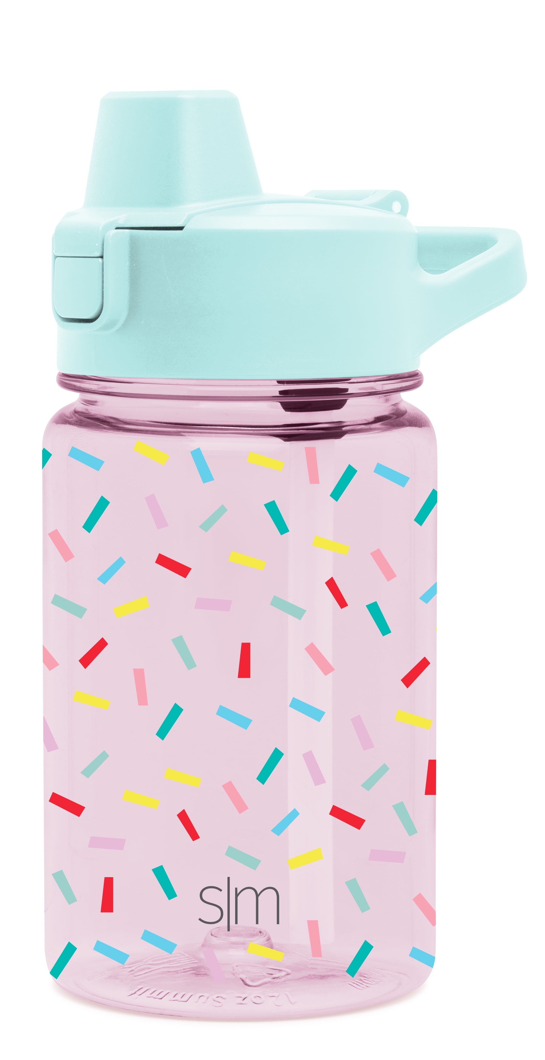 Simple Modern 12 fl oz Reusable Tritan Summit Water Bottle with Silicone Straw Lid | Birthday Cake CKAU