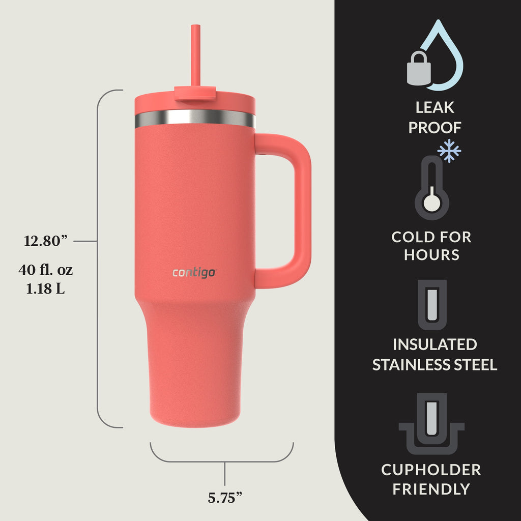 Contigo Streeterville Tumbler 40oz Inky Cap 3LSQ
