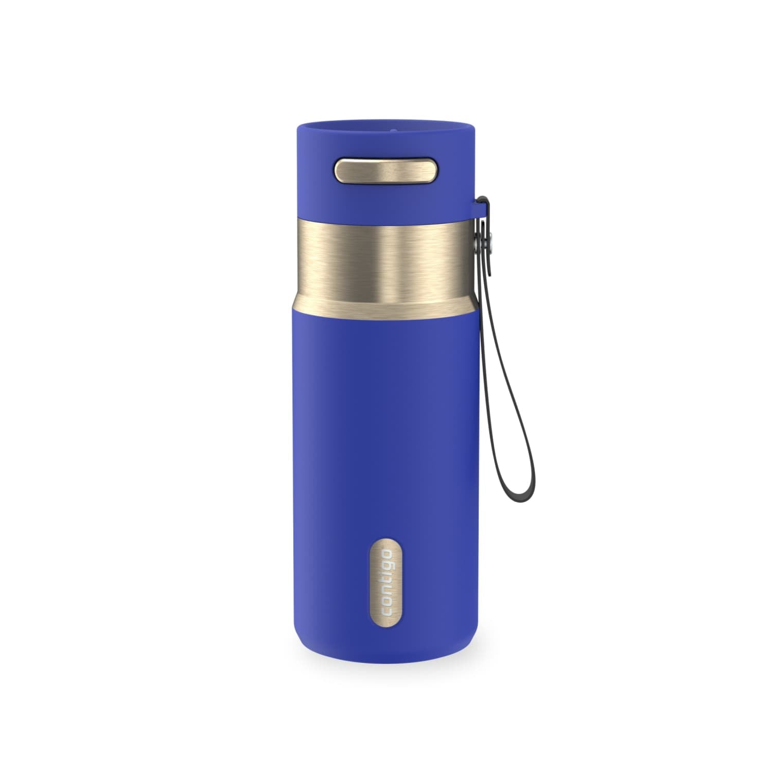 Contigo AutoSeal 16 oz Leakproof Water Bottle with Carrying Strap DHJ0