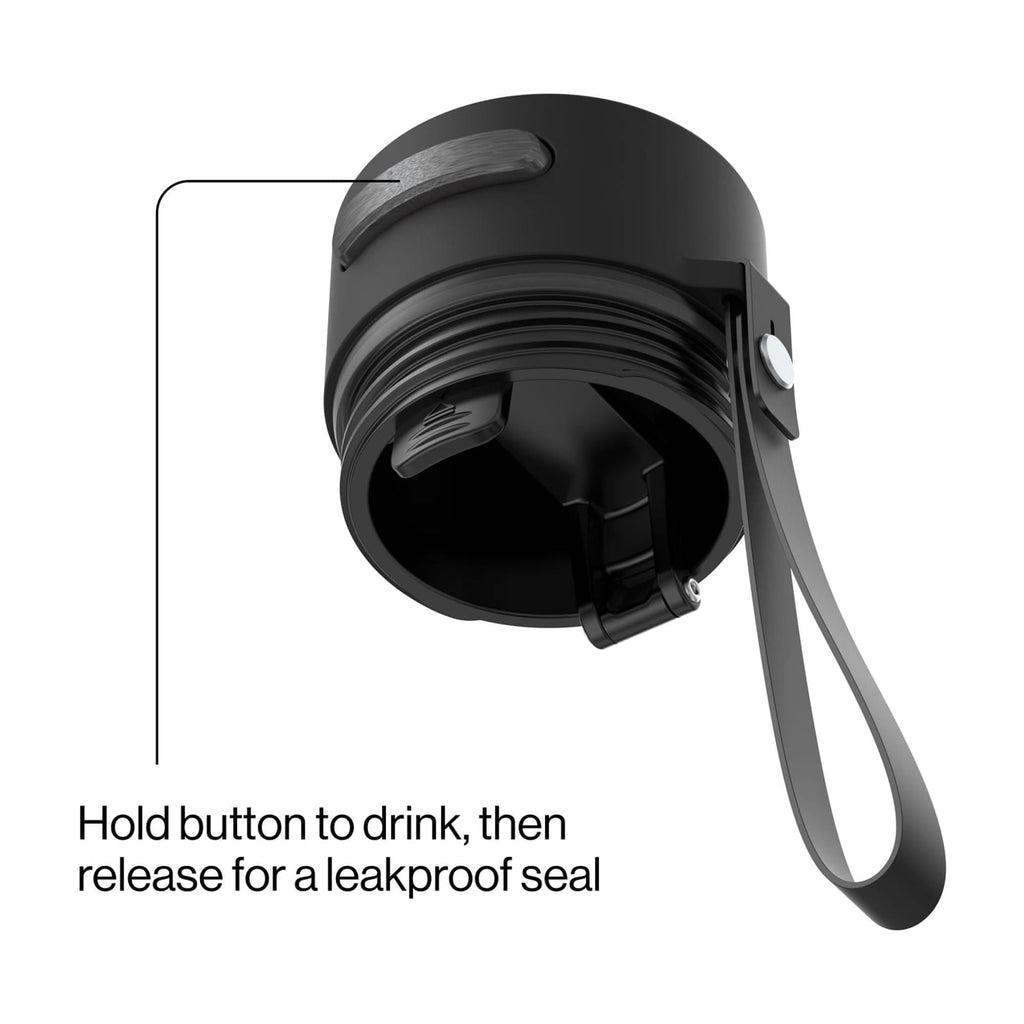 Contigo AutoSeal 16 oz Leakproof Water Bottle with Carrying Strap DHJ0