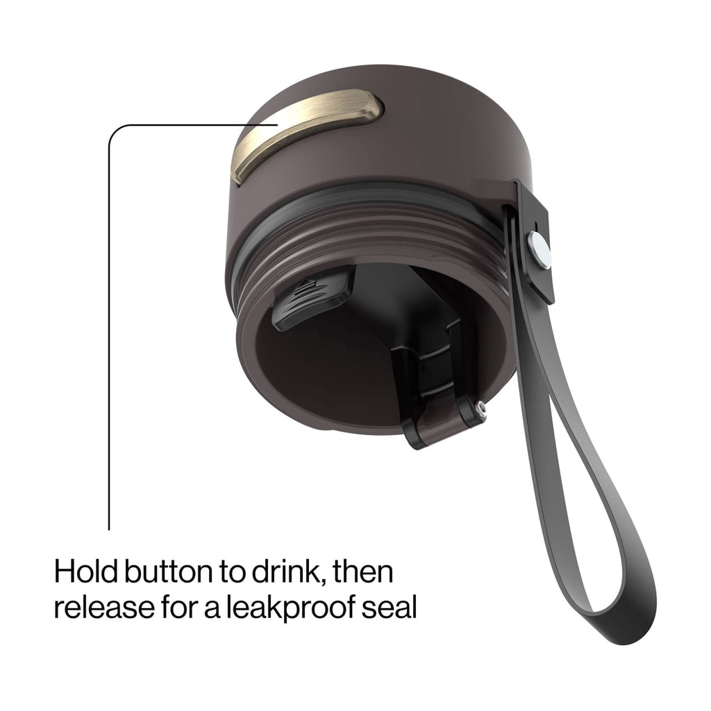 Contigo AutoSeal 16 oz Leakproof Water Bottle with Carrying Strap DHJ0