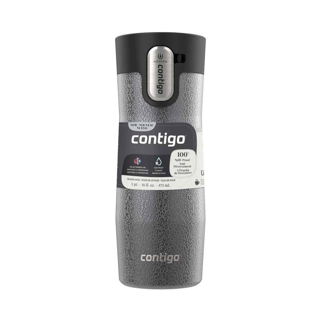 Contigo AUTOSEAL West Loop Vacuum-Insulated Stainless Steel Travel Mug with Easy-Clean Lid, 16 oz N9Y4