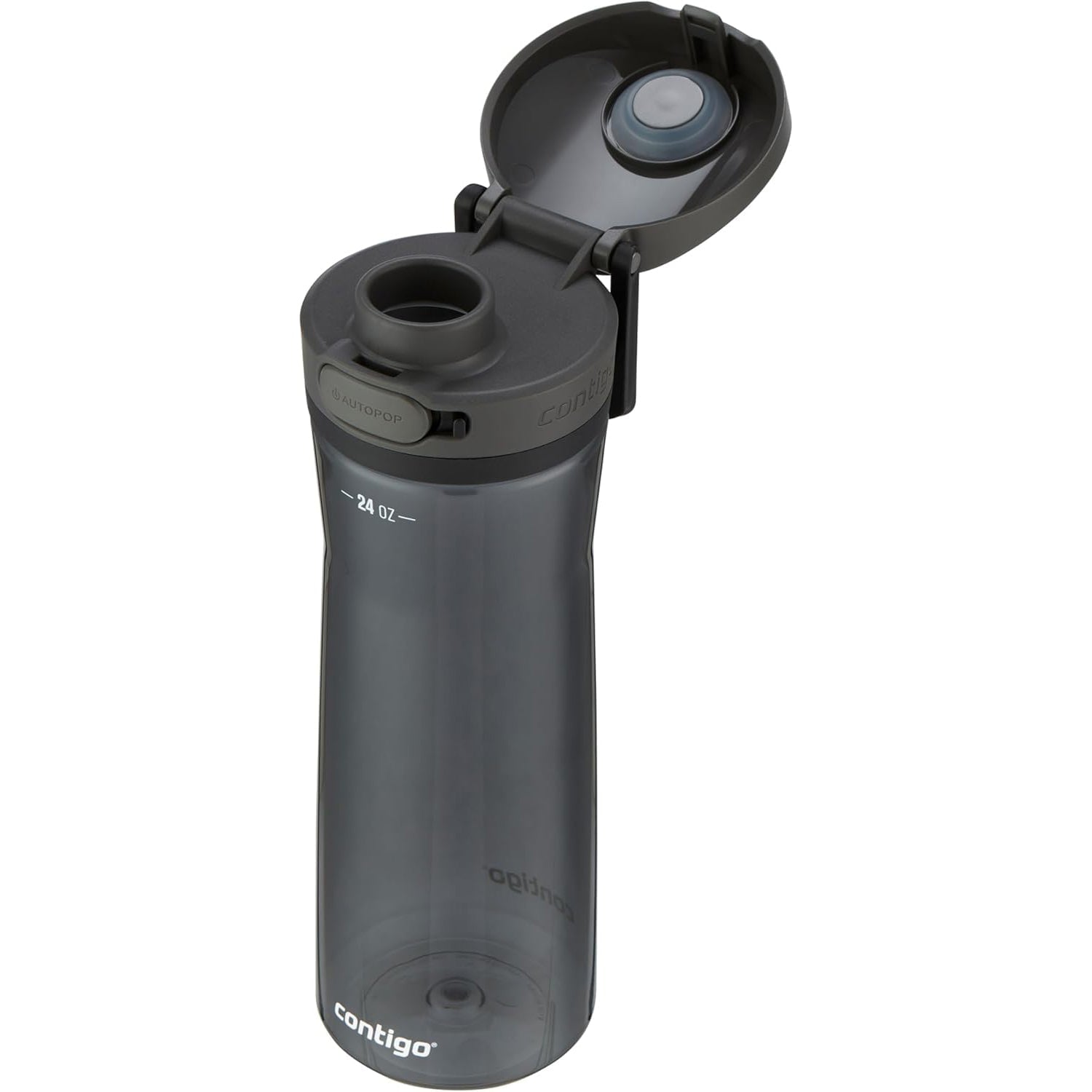Contigo - Water Bottle with Leak-Proof and Locking Lid, BPA Free, 709ml Capacity, Black 1Q2T