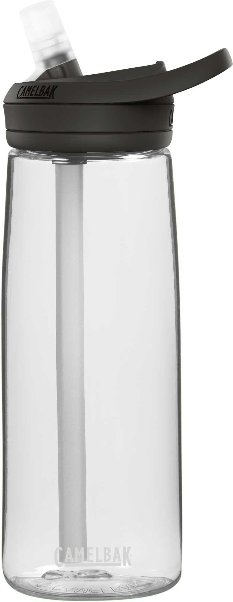 Camelbak Eddy+ Running Fitness Sports Gym Training Drinks Bottle 750ml - Clear FH7K