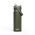 CamelBak Thrive™ Flip Straw Insulated Stainless Steel Water Bottle, 20oz, Moss H94D