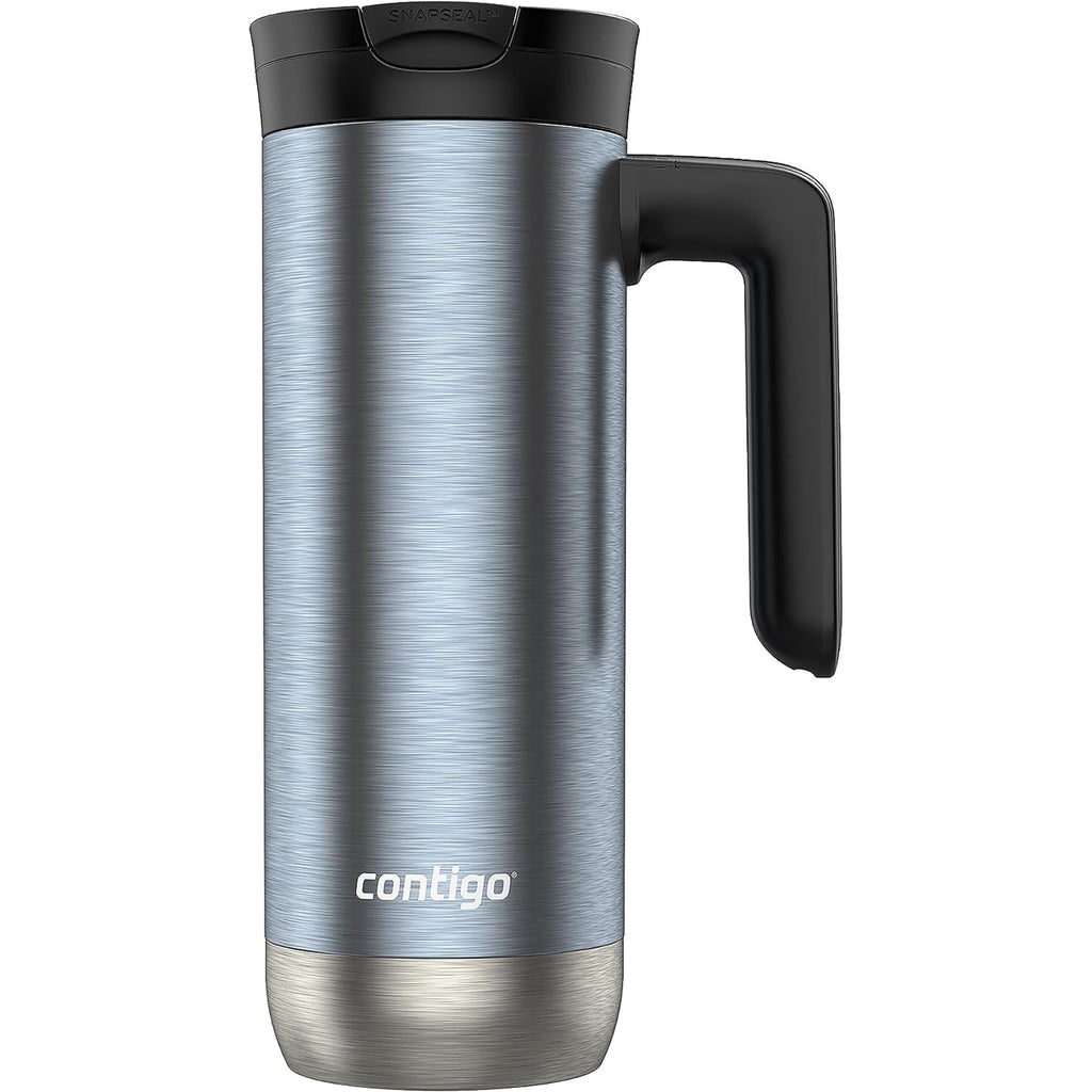 Contigo 20 oz. Superior 2.0 SnapSeal Stainless Steel Travel Mug - Dark Ice 028B