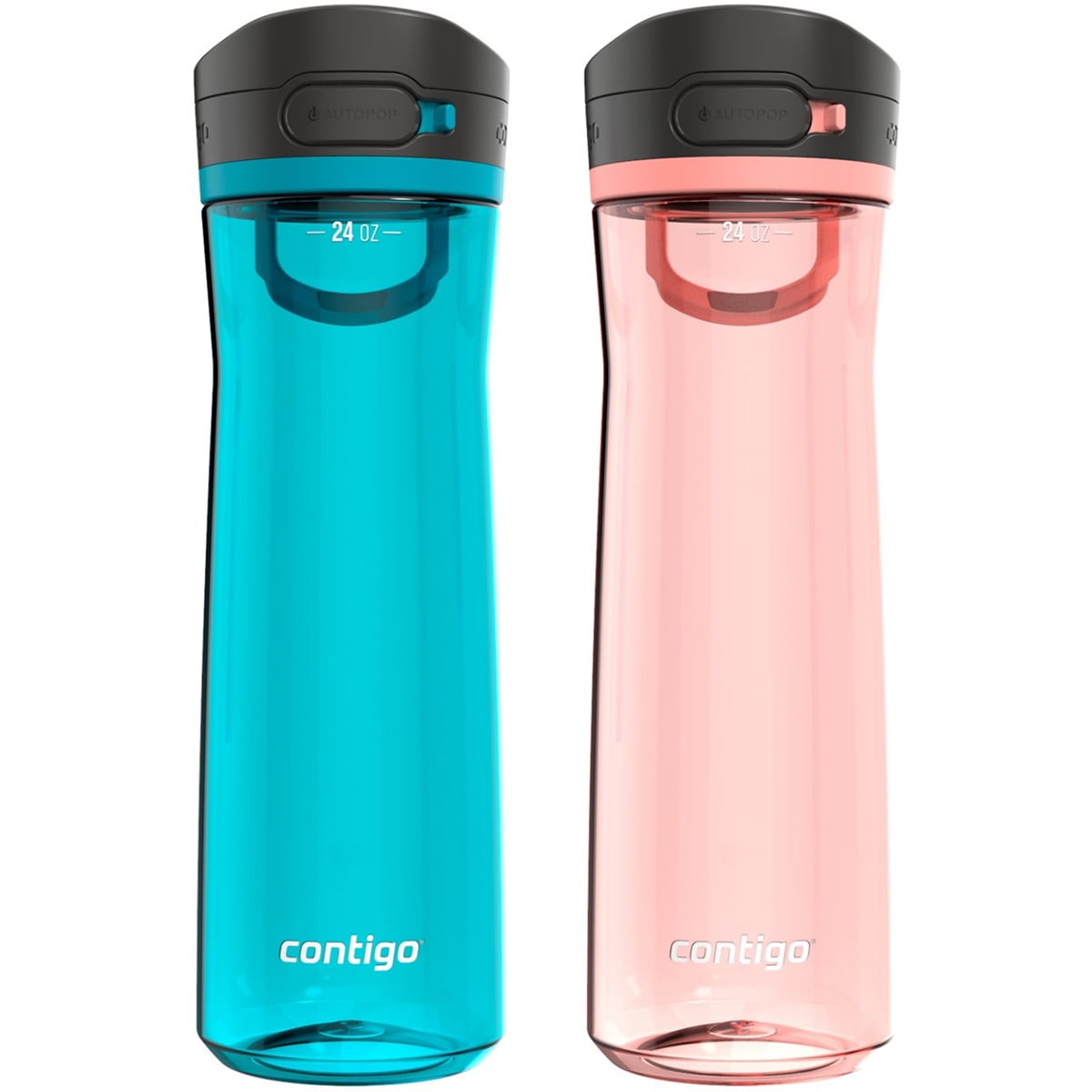 Contigo 24 oz. Jackson 2.0 Tritan Water Bottle 2-Pack - Jade Vine/Pineapple ADGG