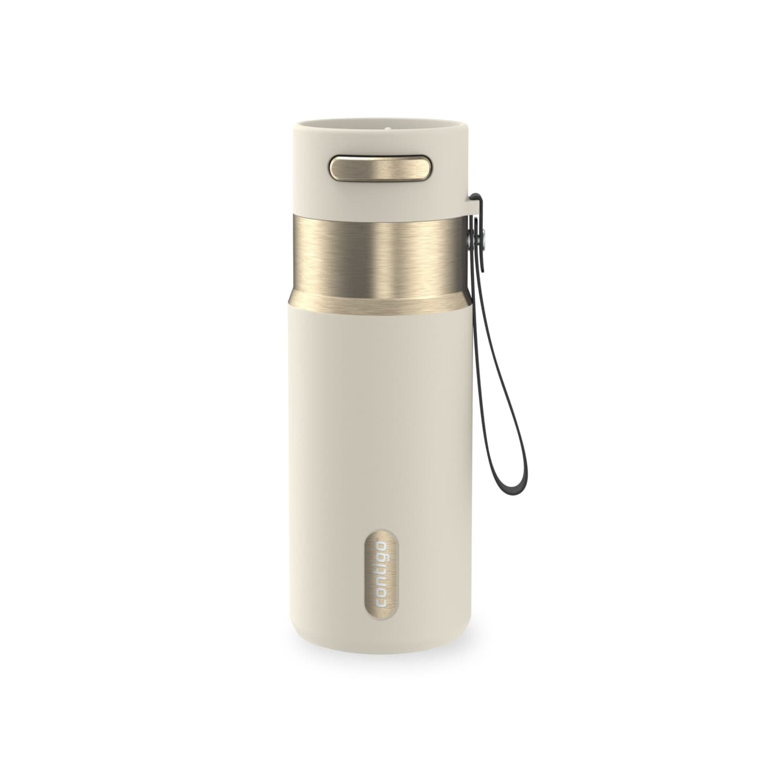 Contigo AutoSeal 16 oz Leakproof Water Bottle with Carrying Strap DHJ0