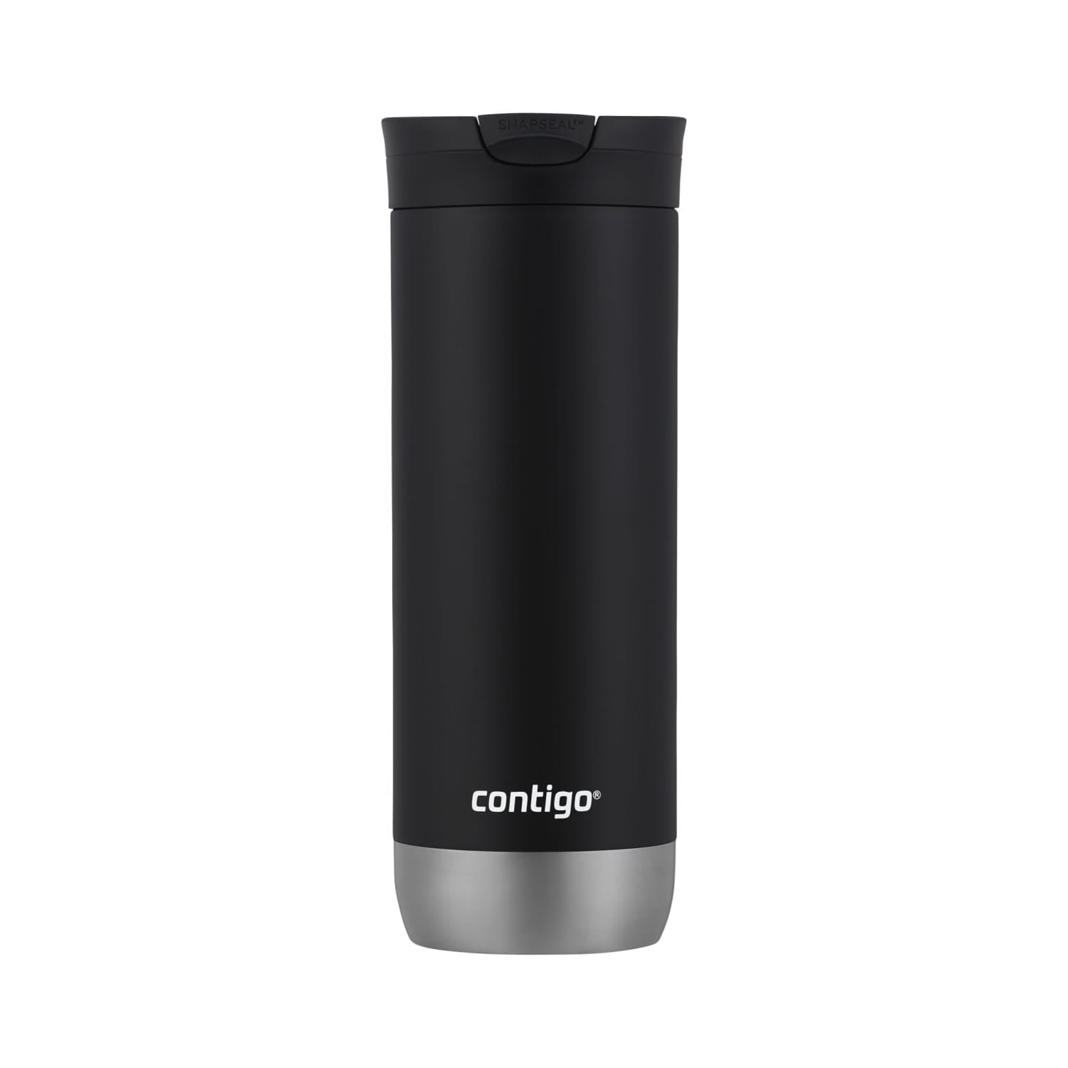 Contigo 16 oz. Huron 2.0 SnapSeal Stainless Steel Travel Mug - Licorice 3QYQ