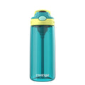 Contigo Kid's 20 oz. AutoSpout Straw Water Bottle - Juniper/Limelight QDOA