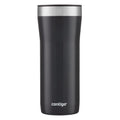 Contigo Streeterville Stainless Steel Tumbler with Plastic Straw and Splash-Proof Lid, Licorice, 32 fl. oz OACB