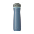 Contigo® Wells Chill Stainless Steel Filter Water Bottle with AUTOSPOUT® Straw Lid, 24 oz., Dark Ice 5NOV