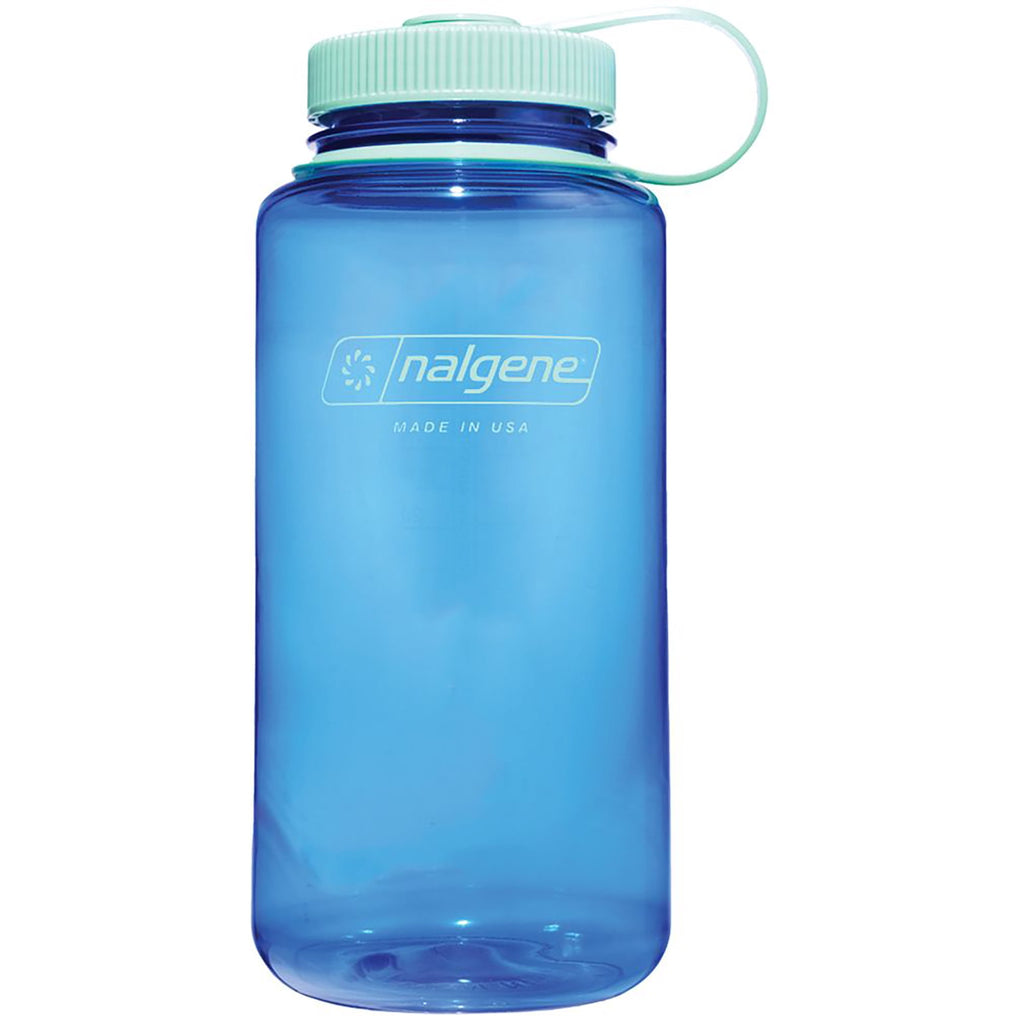 Nalgene Sustain 32 oz. Wide Mouth Water Bottle - Indigo EAHD